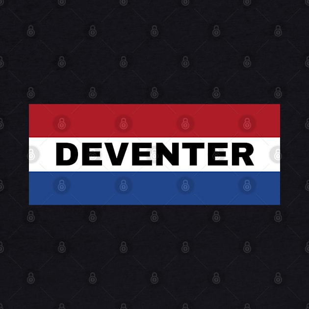 Deventer City in Dutch Flag by aybe7elf